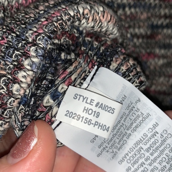 𝅺NWOT Madewell Multicolored Knit Top - Picture 12 of 14